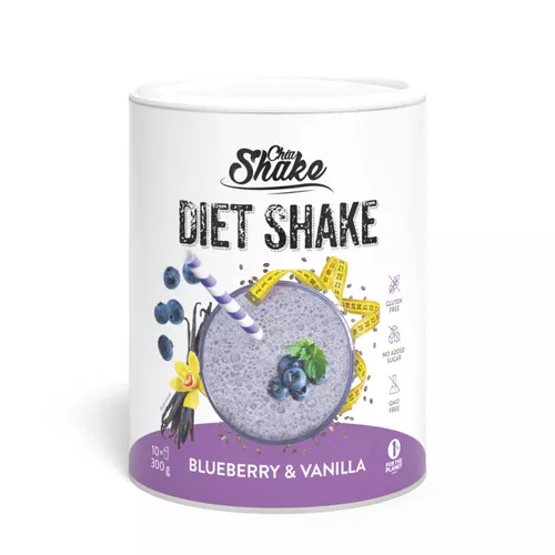 Chia Shake Dietní koktejl – borůvka a vanilka